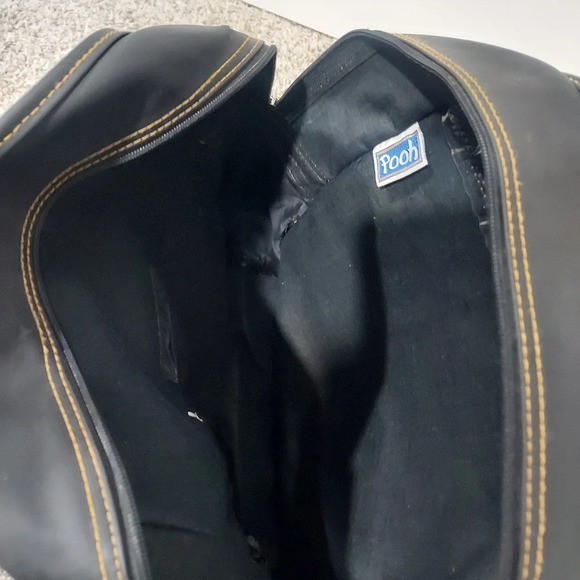 Vintage Disney Fun & Friendly Pooh Gear Black Winnie the Pooh Bookbag - Picture 11 of 13